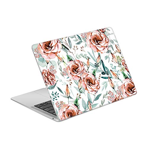 Skin MacBook Air 13.3 A1932 A2179 autocollant vinyle Anis Illustration Blanc