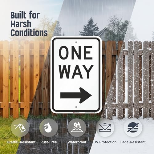 Amazon.com: SmartSign: One Way Signs