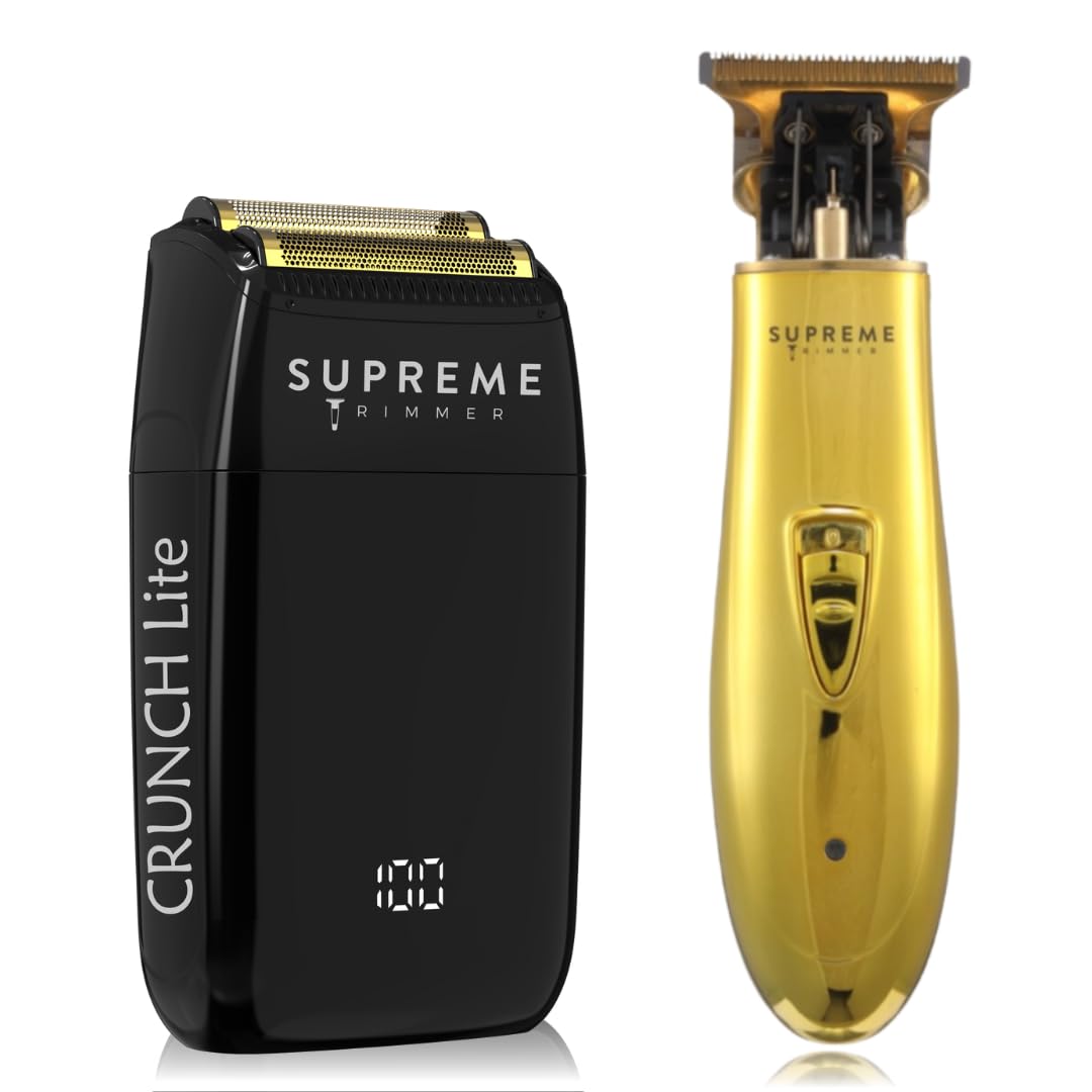 Amazon.com: Supreme Trimmer 2-in-1 Crunch Lite Foil Shaver & T