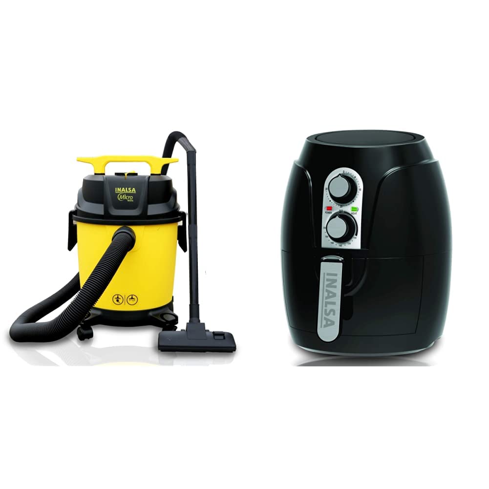Inalsa Vacuum Cleaner Wet and Dry Micro WD101000W with 3in1