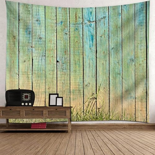 Tapisserie modern decoration murale grand format 140x210 tissu effet bois pour salon