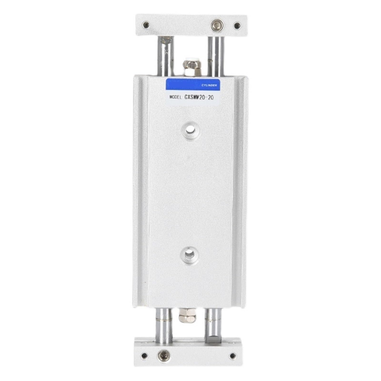 Vérin pneumatique double coulisse anti torsion CXSW 32 * 200S grande poussée stable