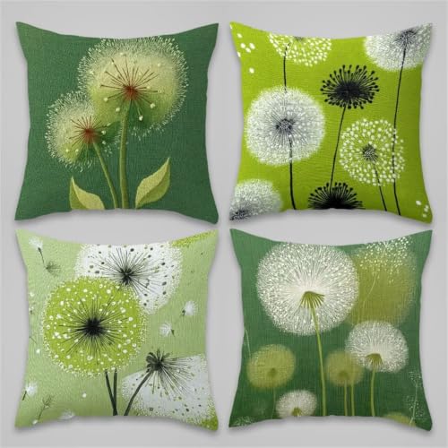 Taie d'oreiller carré décorative en lin pour protéger et embellir vos coussins - 2
