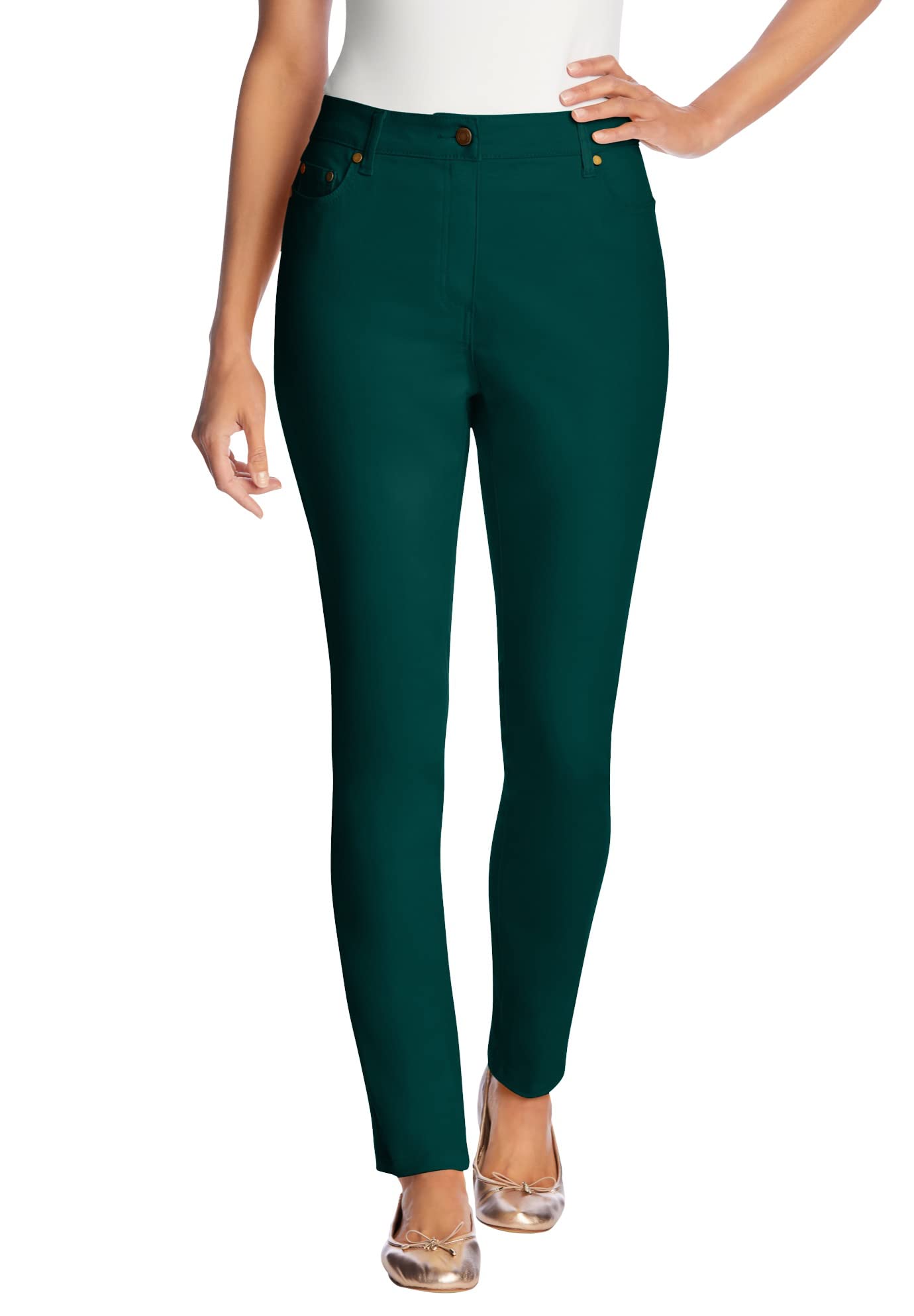 Woman Within Women's Plus Size Skinny Jean