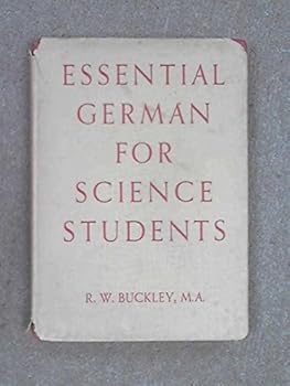 Hardcover Essential German for Science Students Book