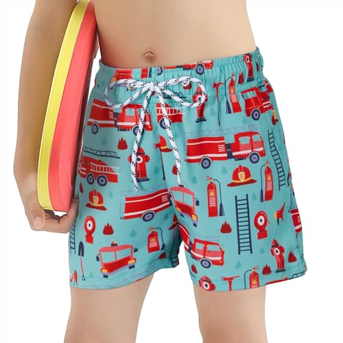 CULACCINO Boys Swim Trunks Swimsuit Boxer Brief Liner Swim Trunks Quick Dry Compression Anti Chafe Toddler Swim Shorts2