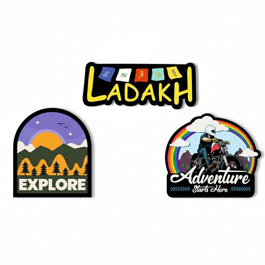 India Fridge Magnets - Set of 3 | Travel Decor -7 India Fridge Magnets - Set of 3 | Travel Decor -7