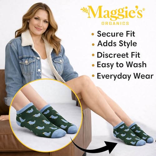 Image of Maggie's Organic Unisex Footie Socks