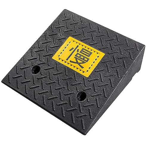 Rampa para Auto de Goma Negra Resistente Altura 3.5in miniatura 1