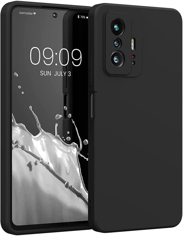 ConnectPoint Silicone Back Case Cover For Xiaomi 11T Pro 6.67" 5G (Protective|Shockproof|Plain Black) (B09VCHKVZP) Amazon Price History, Amazon Price Tracker