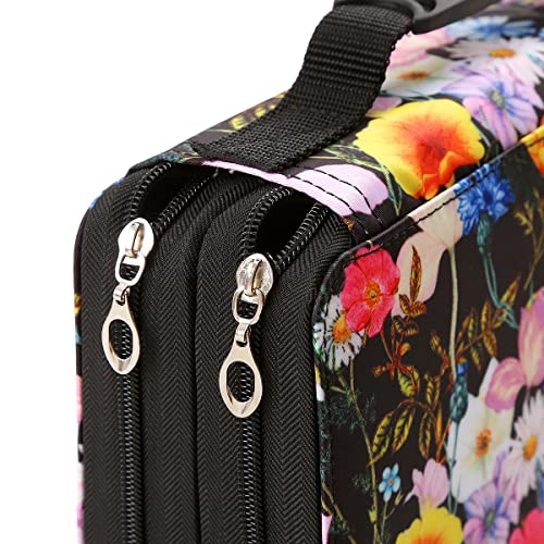 Image of 68 Slots Marker Pen Organizer Case w /Handle