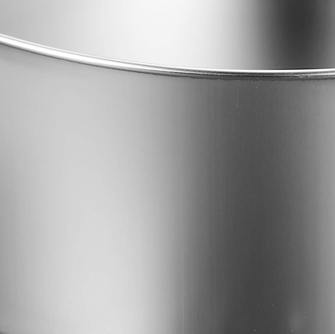 Amazon｜cotta 18-8 デコ缶 共底 深型 6寸 シルバー 内径:18径×H6.5cm