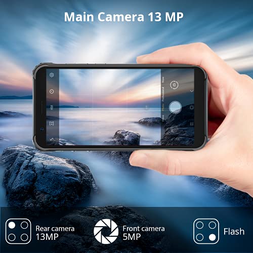 Blackview Rugged Smartphone Unlocked, Bv4900Pro 4G Dual Sim Cell Phone Android 12, 7Gb+64Gb/Sd 256Gb Expandable, Ip68 Waterproof Smartphone, 5580Mah Battery, 5.7" Hd, Nfc/Gps/Otg Rugged Android Phone #TOP6