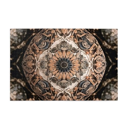 Puzzle en bois personnalisé 1000 pièces : cadeau d'anniversaire