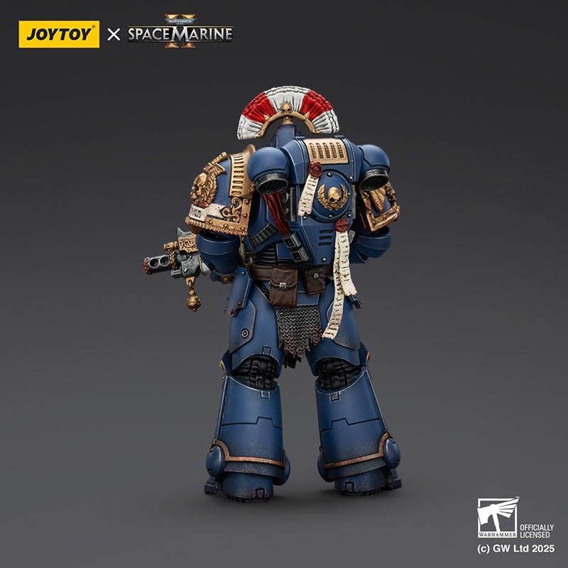 JOYTOY Warhammer 40,000 1/18 Action Figure Ul (Relic Secundus Armour with Artificer Bolt Rifle)