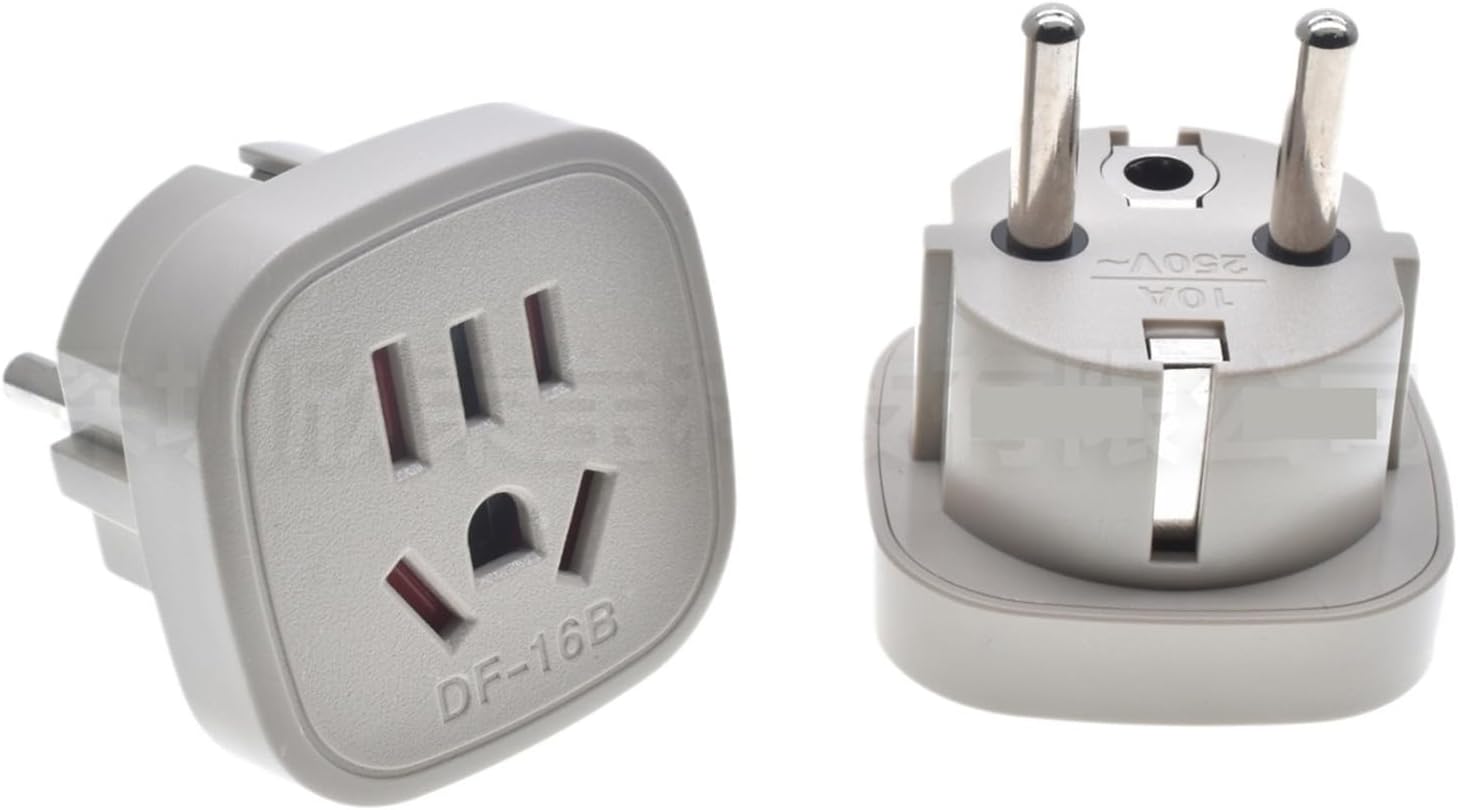 Adapter with Built-in Safety Shutter Plug(Df-5)