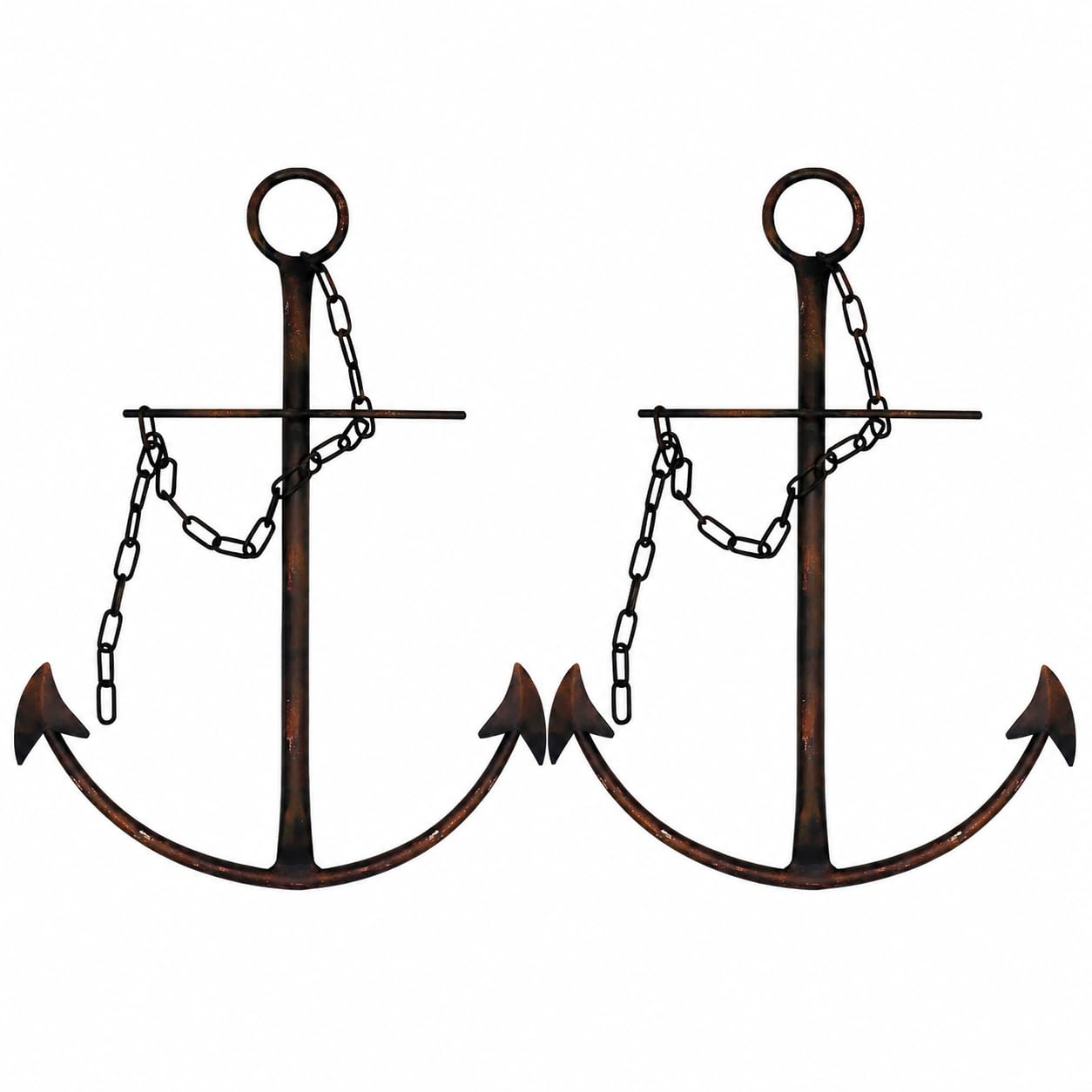 Fleecy Day Vintage Metal Anchors (13')