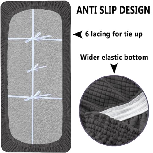 Housse de coussin extensible pour canapé de camping-car lavable et résistante