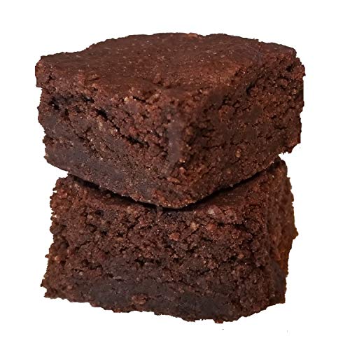 Keto Dark Brownie Baking Mix - Sugar Free Stevia Sweetened, 1 2g Net Carbs - Gluten Free, Non-GMO, Paleo Ketogenic Diabetic Friendly Low Carb Snack - 16 Servings