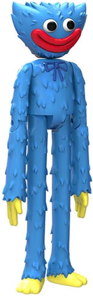 Poppy Playtime - Huggy Wuggy Deluxe Face-Changing Action Figure (12" Tall, Series 1) [Officially Licensed]