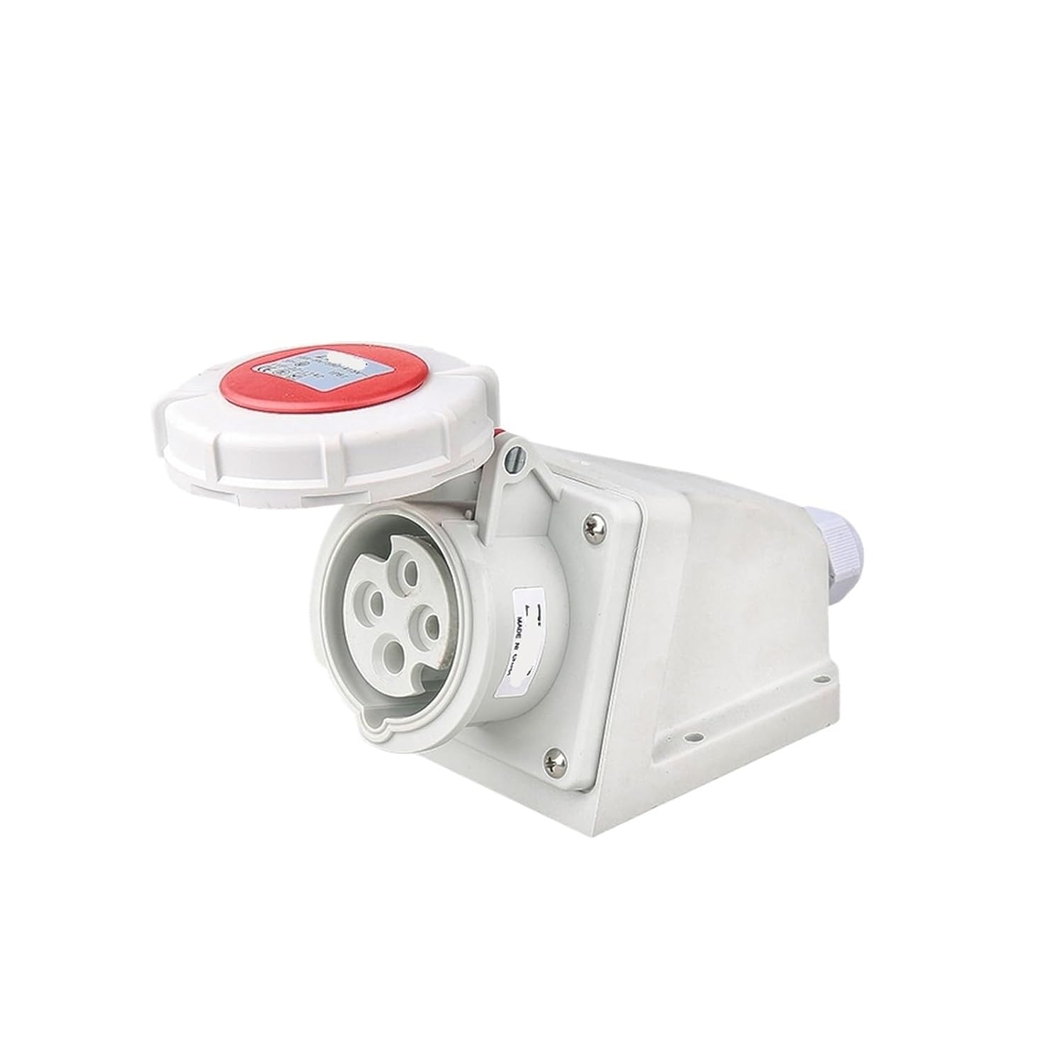Outdoor dustproof and Waterproof Industrial Plug and Socket 3-core 4-core 5-core 16A/32A IP67(4 Pin 16a Plug)