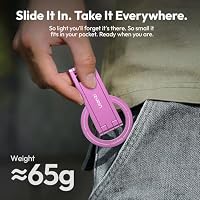 ULANZI MA60 Magnetisches Handy-Stativ für iPhone, 3in1 Aluminium Mini-Stativ Faltbar, Taschen-Handy-Ständer, 14 N Doppelseitiger Magnet, kompatibel mit iPhone 16, 15, 14, 13, 12, Magsafe, Rose – Ansicht 2