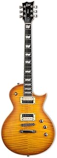 ESP LTD EC-1000T Electric Guitar, Honey Burst Satin