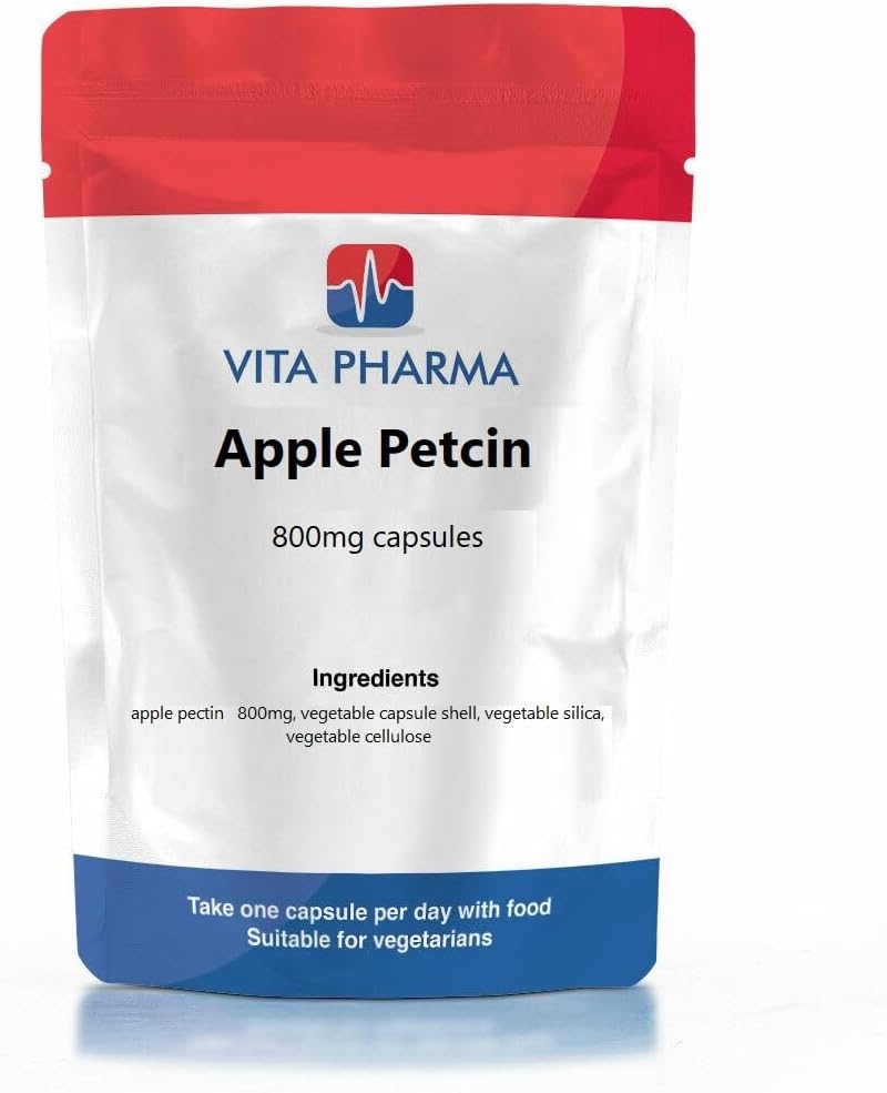 Apple Pectin 800mg 30 Capsules