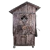 Almstrandkorb Mahagoni White Wash Strandkorb Alpen Bergstrandkorb - 4