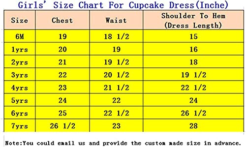 Junguan Baby Girls' Birthday Party Dress Toddler Kids Cupcake Pageant Dress 6M Royal Blue, 6 Months #TOP4
