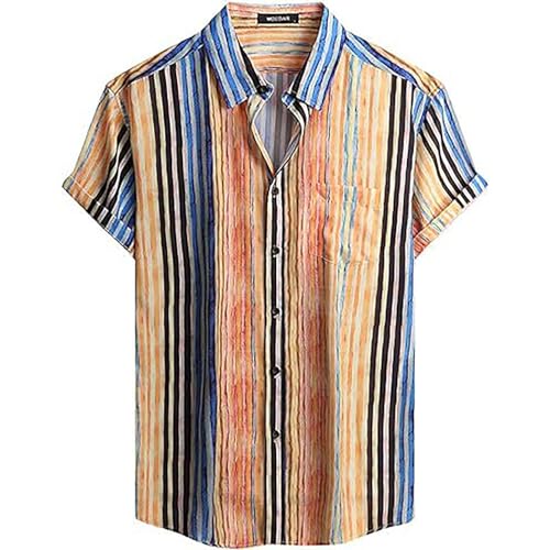 Chemise col mao homme blanche idéale pour le bureau et sorties d'été
