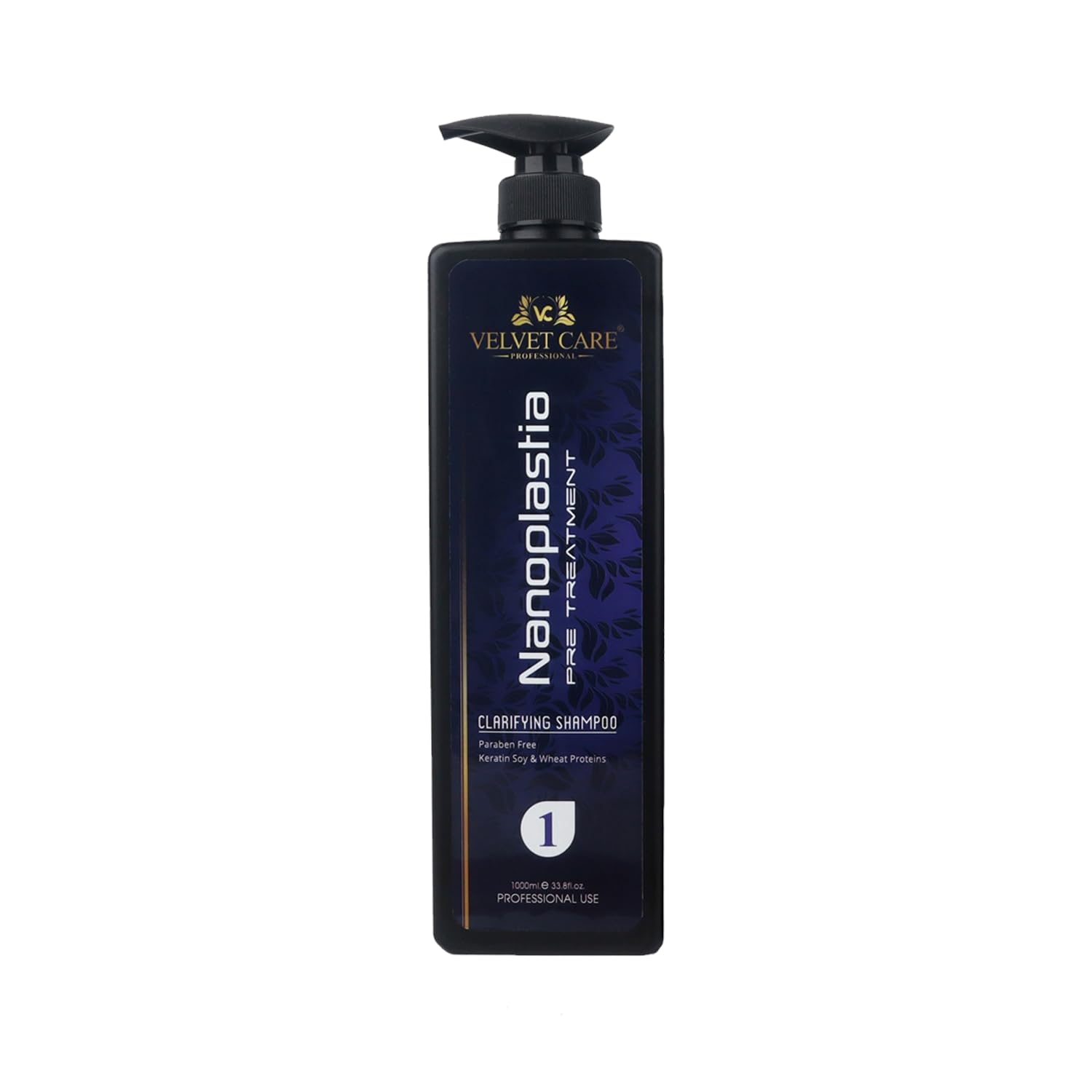 Velvet Care Professional Nanoplastia Clarifying Shampoo – Pre