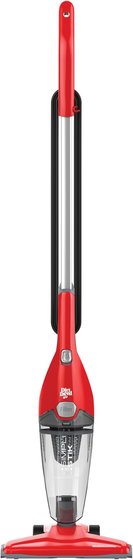 Dirt Devil Simpli Stik Plus 3-in-1 Vacuum Cleaner, Lightweight, Bagless, Ideal for Dorms, Apartments and Other Small Spaces, Corded Vacuum Cleaners for Home Use