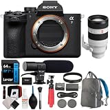 Sony a7 V Full-Frame Mirrorless Interchangeable Lens Camera - Body Only Bundle with Sony FE 50-150mm f/2 GM Full Frame Camera Lens (E-Mount) + 64GB Card + Camera Bag + Accessories