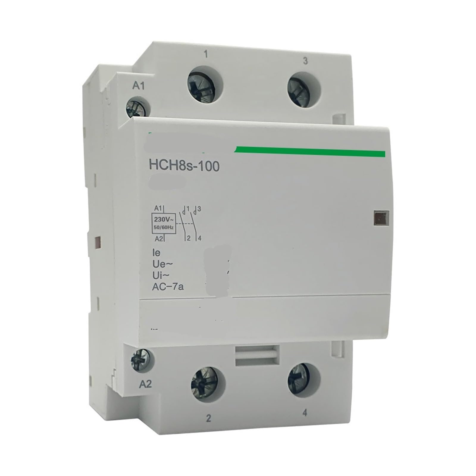 Contacteur modulaire HCH8s-100 2P 100A pour éviter la surchauffe des circuits de puissance