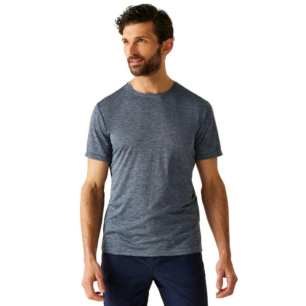 Regatta Mens Fingal Edition T-Shirt Sweat Wicking Quick Dry Top Tee Green