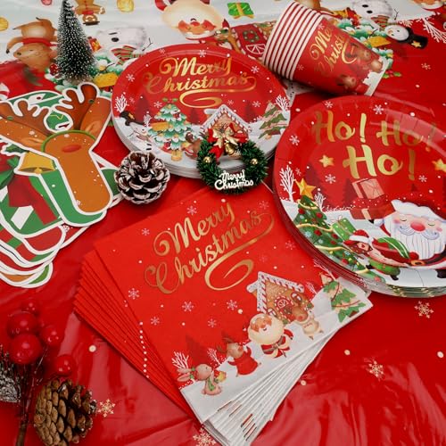 Christmas Party Tableware Set for 20 People - Image 4