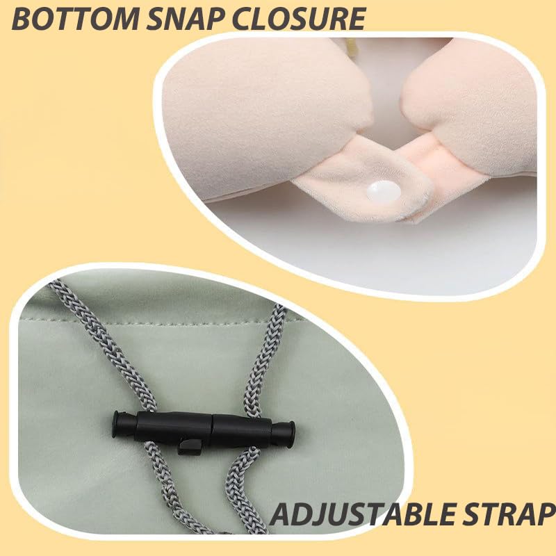 Almohada de Cuello con Capucha y Relleno de Algodón PP miniatura 6