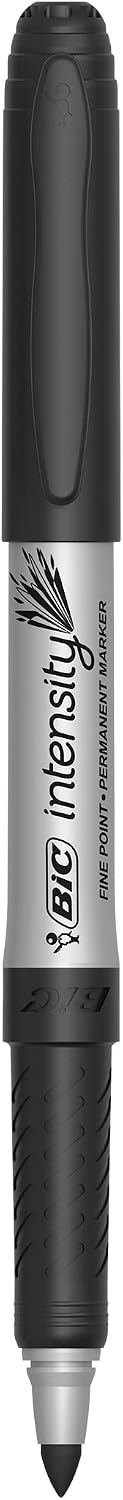 BIC Marking Permanent Marker, Fine Point, Assorted, 5-Count