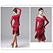 Yhhsgscr A,XXL, Women's Latin Dance Dresses Long Sleeve Cha Cha Performance Clothing Solid Color Ballroom Competition Costumes, XX-Large