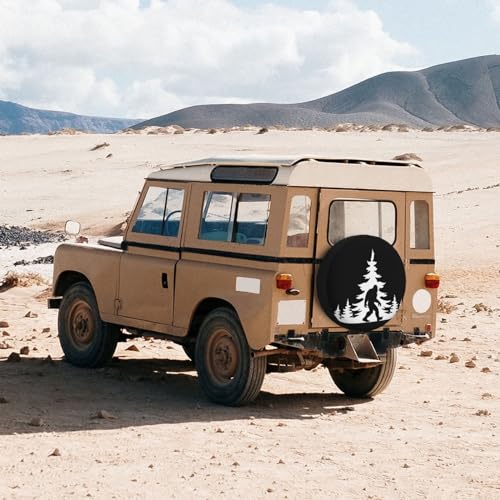 Image of Spare Tire Cover,Cute Animal Tire Wheel Covers Waterproof Wheel Tire Protector Tyre Covers Universal for Trailer RV SUV Truck Camper Motorhome Travel (17 inch)