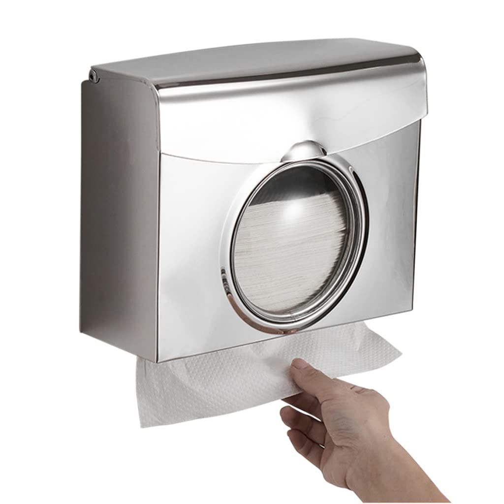 Porte-serviettes en acier inoxydable pour stopper le désordre des rouleaux de papier en cuisine