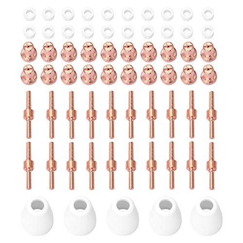 Boquilla de electrodo extendido PT31 Irfora kit de 65 piezas para plasma de 40 A 2
