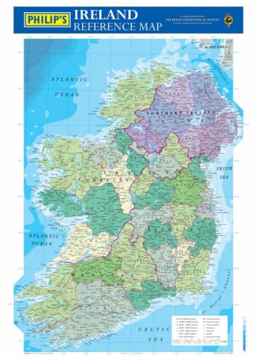 Philip's Reference Map: Ireland: Political : Amazon.de: Bücher