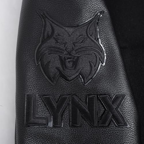 Image of Pro Standard Mens WNBA Classic Triple Black Varsity Jacket