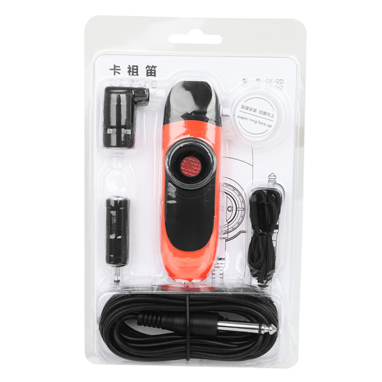 GOOHOCHY Kazoo for Adults and Children Professional Electric Kazoo Kit Tone-adjustable for Guitar Ukulele Violin Piano