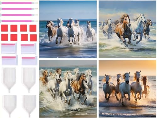 Peinture Diamant Broderie Diamant Kit Complet 5D Carré Point de Croix Cristal DIY
