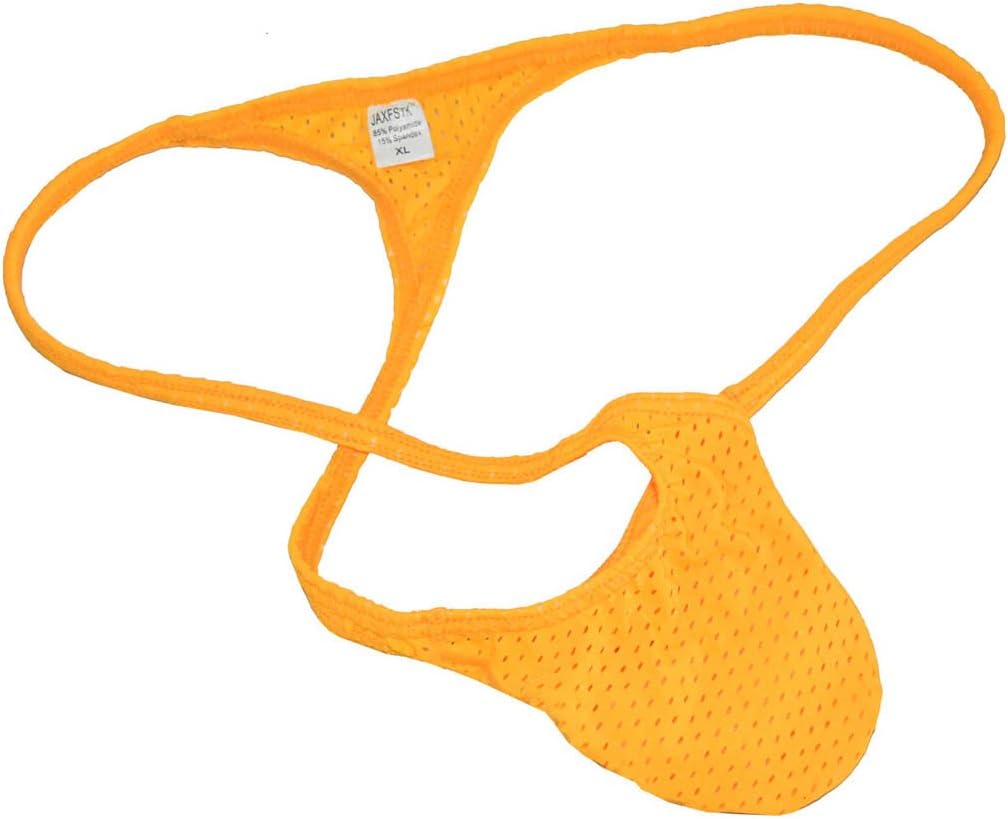 Men's Breath Holes Micro Thong Sexy Mini Bikini Underwear Elastic String T-Back Tanga - Image 2