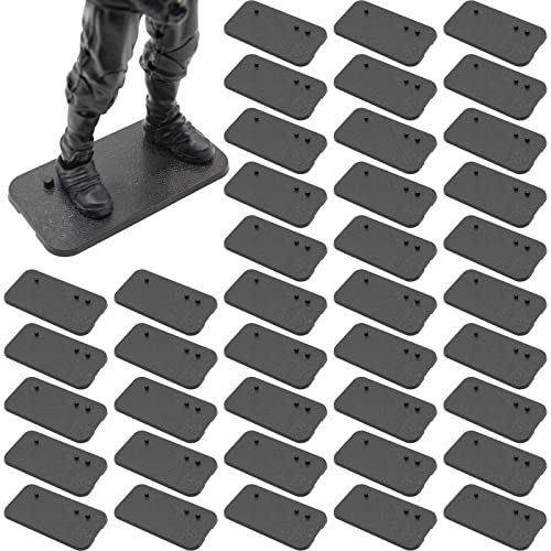 50 Pieces Plastic Action Figure Display Stand Base Liberia Ubuy