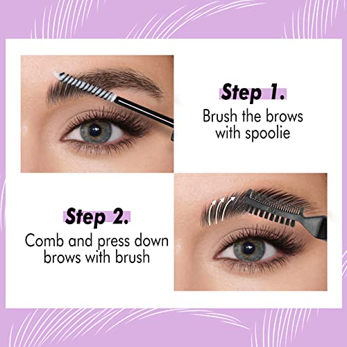 Cilrofelr Brow Gel- Eyebrow Gel Clear For Feathered Brow, Brow Setting Gel No Sticky, Long Lasting Brow Sculpt Gel, Vegan + Cruelty Free, 8Ml #TOP5